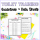 Toileting Guidelines and Data Sheets